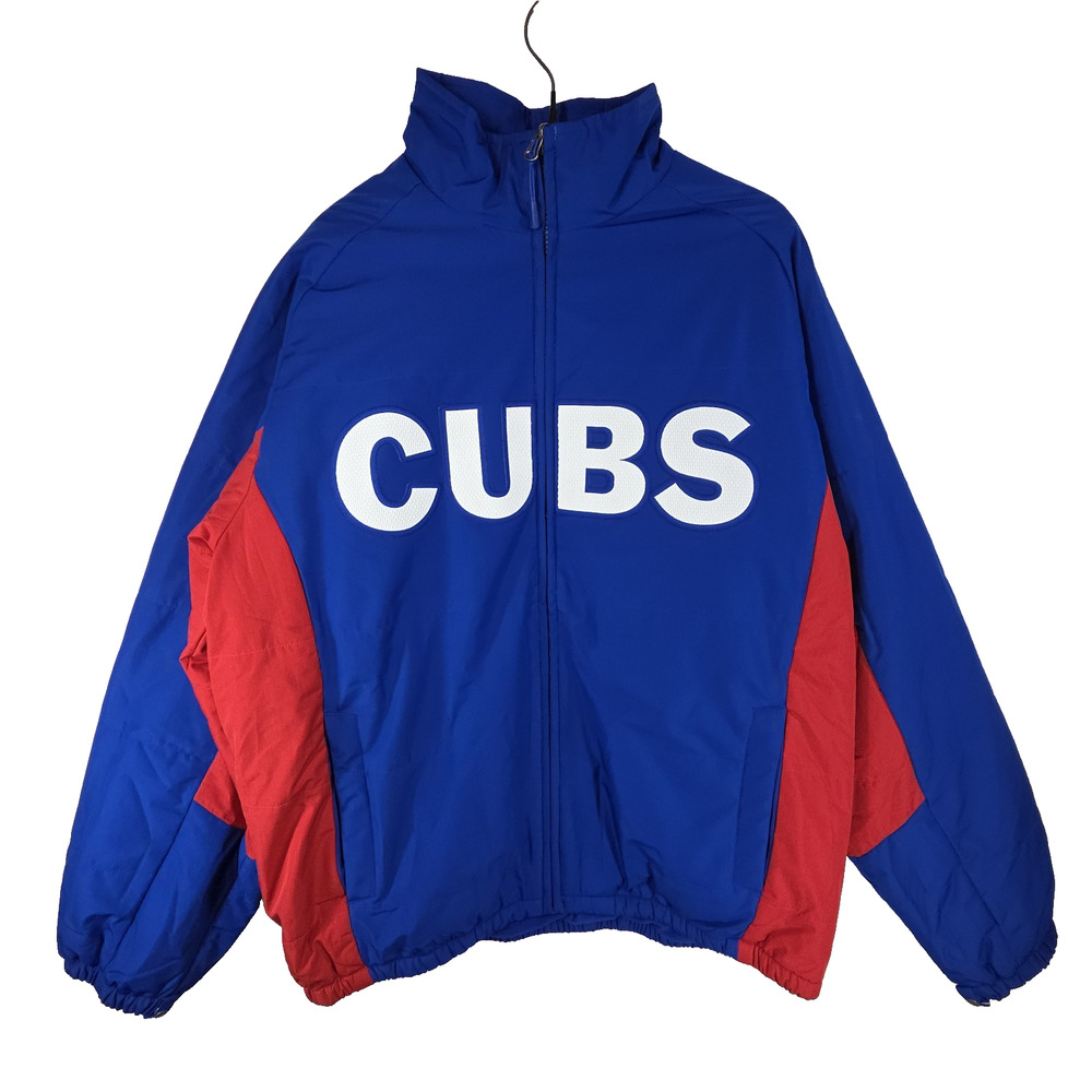 Vintage Majestic Chicago Cubs MLB Authentic Collection Jacket Mens Sz Medium Y2k
